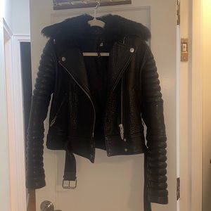 COPY - “The Rainier” leather moto jacket
